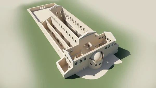 Reconstrucción virtual Basílica de San Pedro